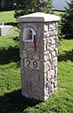 thumbnail of stone post