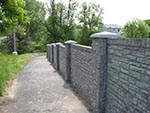 thumbnail of wall along trail