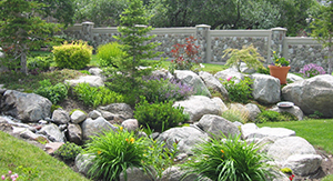 residential retaining wall